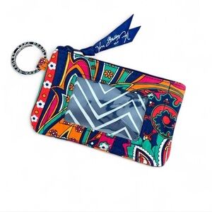 Vera Bradley Zip ID Key chain